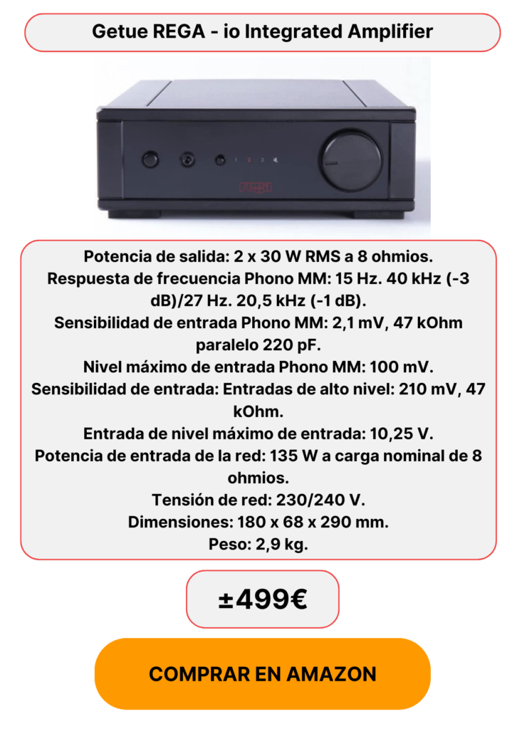 Getue- REGA - io- Integrated- Amplifier